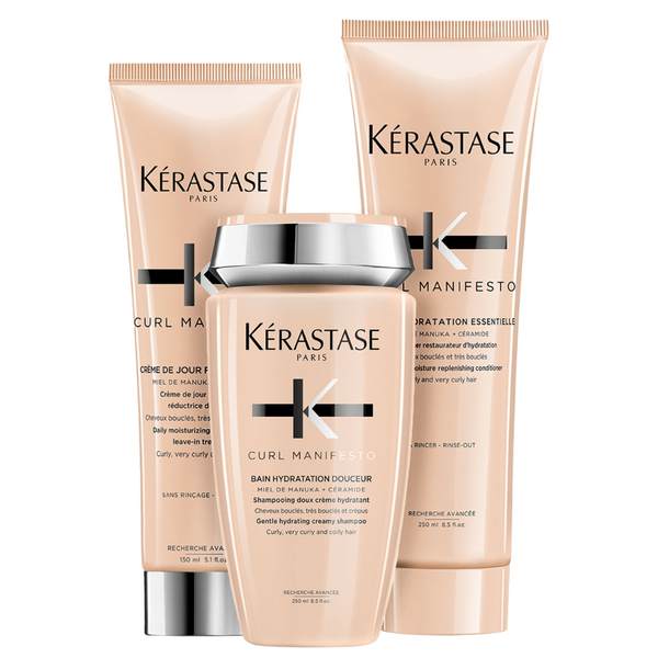 Kit Curl Manifesto Fondamentale – Hidratación, Definición y Brillo para Risos (3 productos)