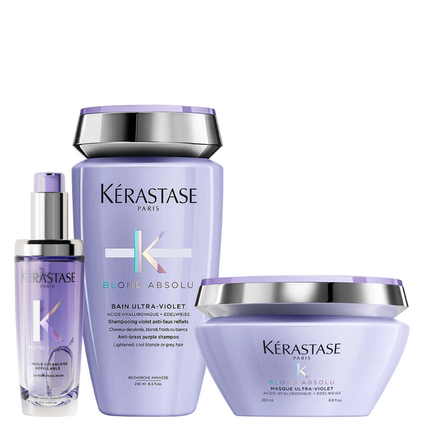 Kit Blond Absolu Trio Care – Neutralización, Hidratación y Brillo "Pa' los Rubios" (3 productos)