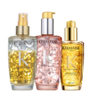 Kit Elixir Ultime Huile – Nutrición, Brillo y Ligereza del Pelo (3 productos)