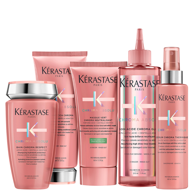 Kit Chroma Absolu Completo – Protección del Color, Hidratación y Brillo (5 productos)